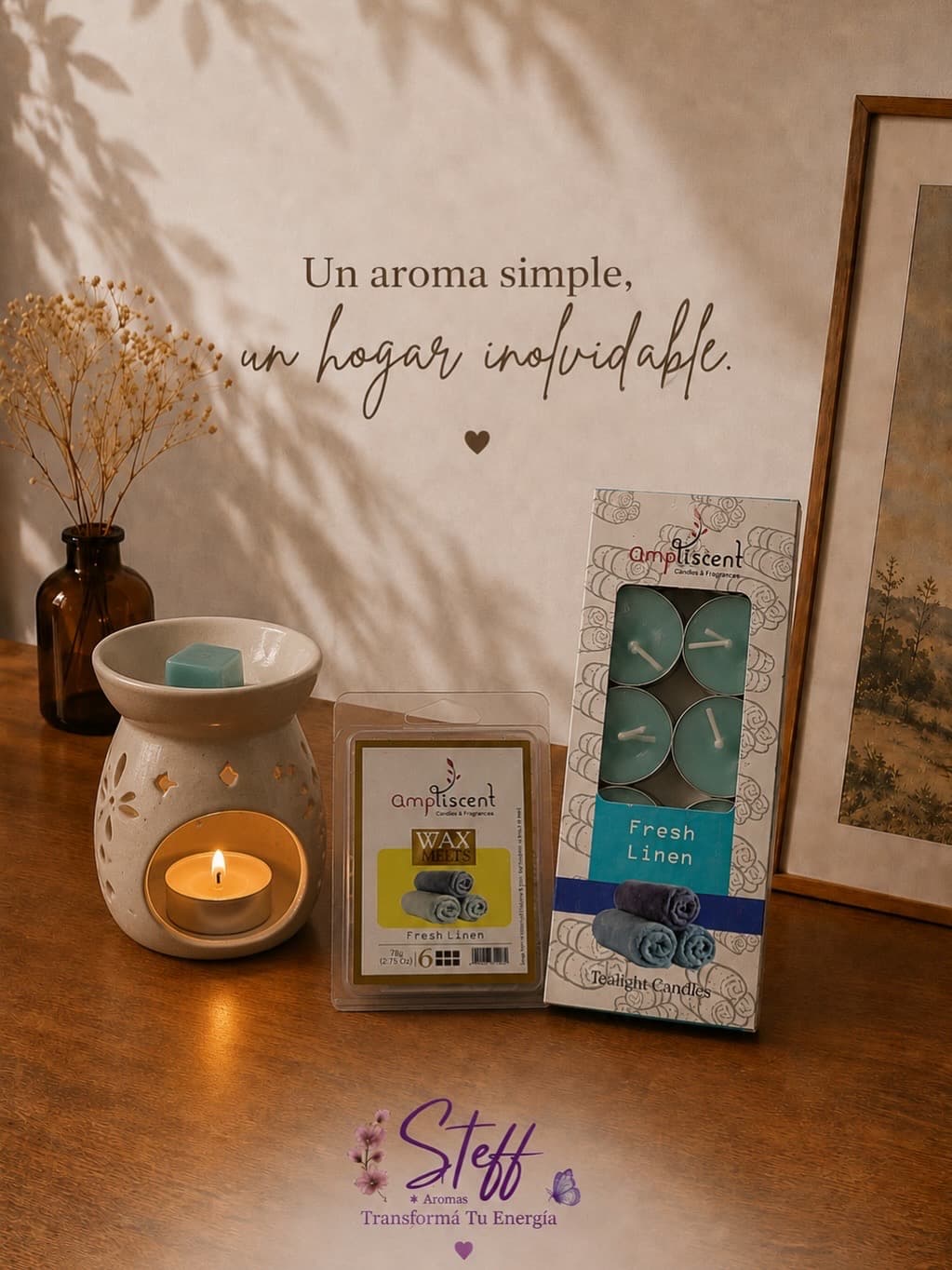 Cebos y velitas aromáticas para hornitos 3