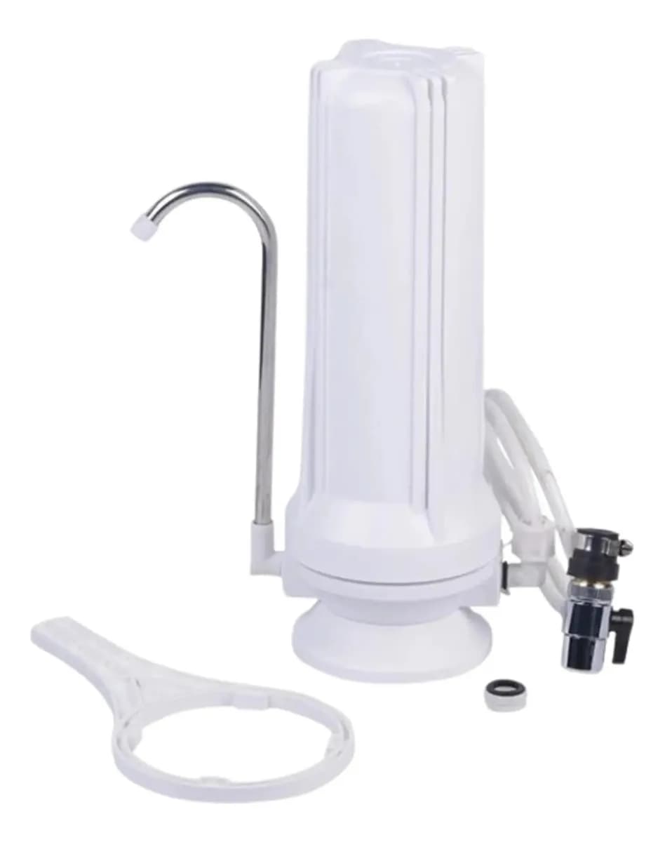 Purificador Filtro De Agua Realwater Pp + Gac Color Blanco 2