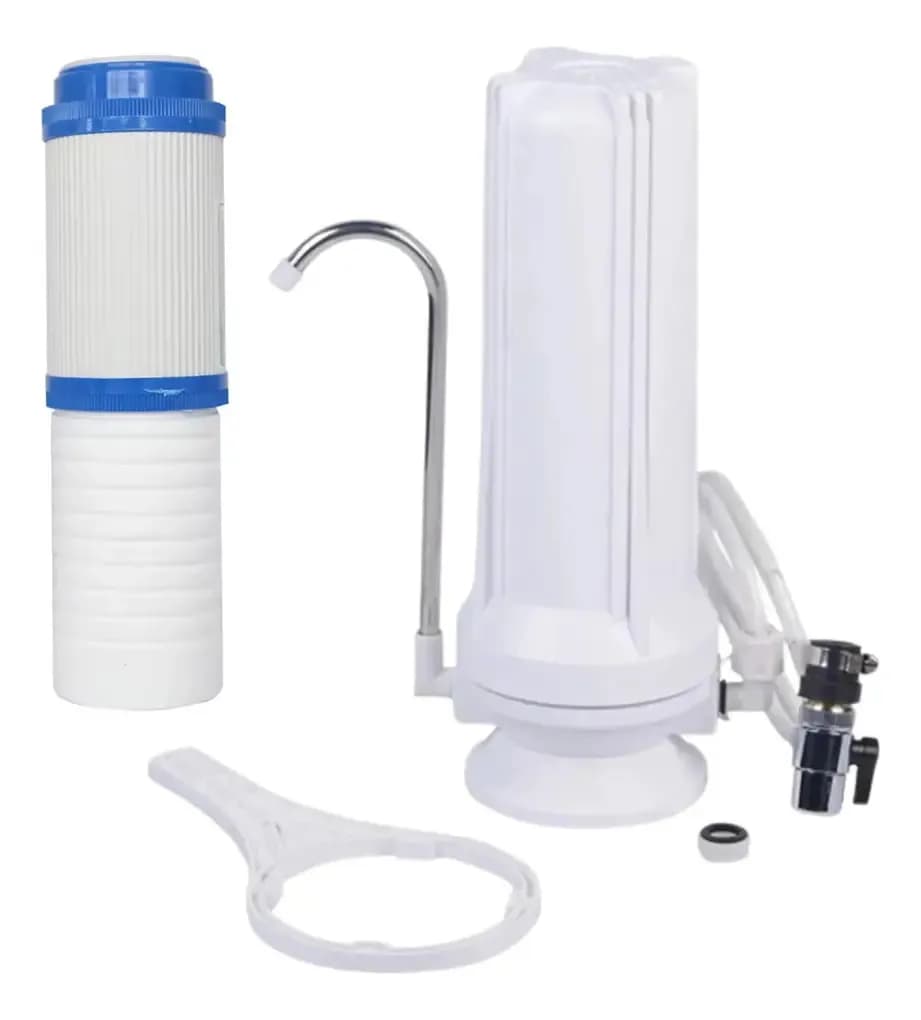 Purificador Filtro De Agua Realwater Pp + Gac Color Blanco 1