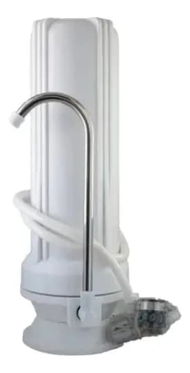 Purificador de Agua Plástico Sobre Mesada con Filtro de Carbón 1