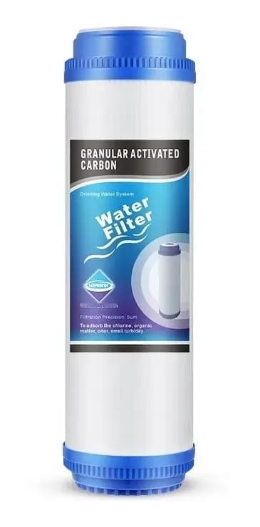 3 Filtros de Carbón Activado Granulado GAC 2.5x10 HIDROTEK 2