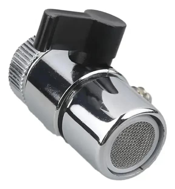 Canilla Adaptadora De Monomando Para Purificador De Agua Plateado 4