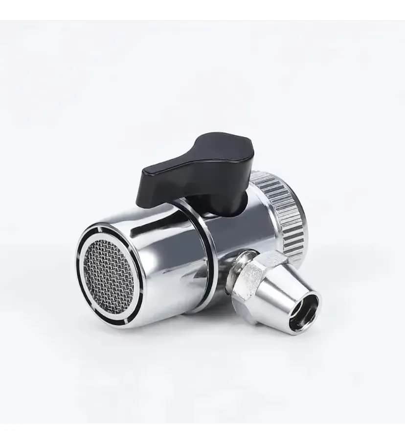 Canilla Adaptadora De Monomando Para Purificador De Agua Plateado 1