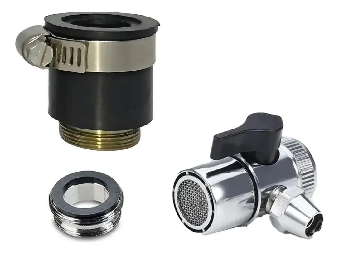 Canilla Filtro De Agua, Válvula + Adaptadores Varios 1