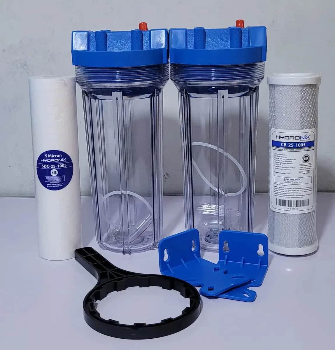 Purificador Para Agua Doble Transparente Agua 2