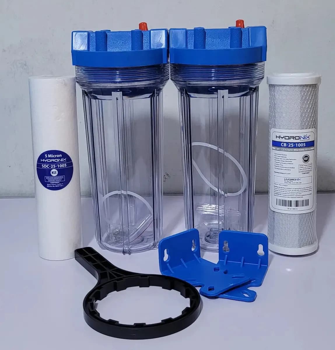 Purificador Para Agua Doble Transparente Agua 2