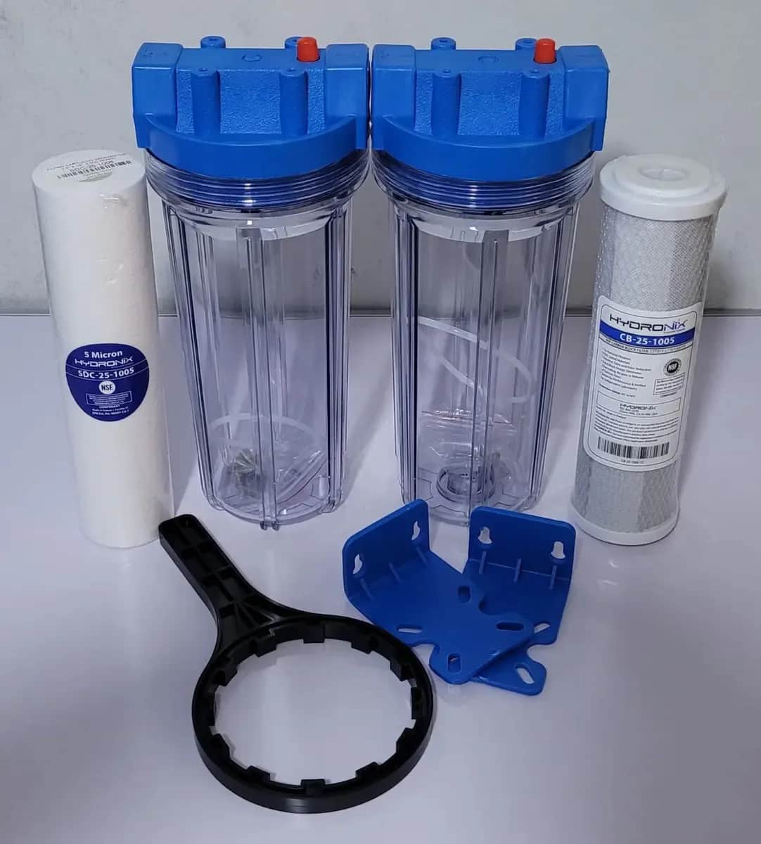 Purificador Para Agua Doble Transparente Agua 3