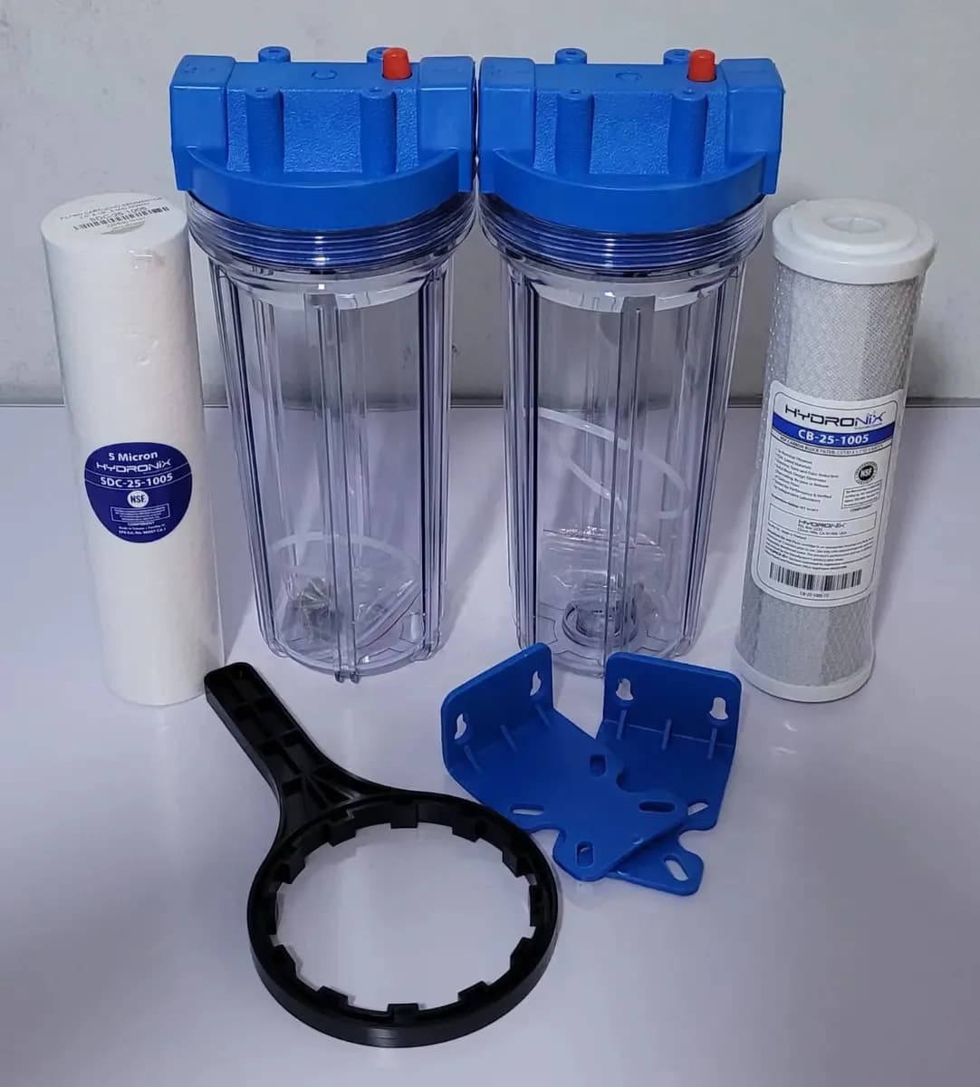 Purificador Para Agua Doble Transparente Agua 3