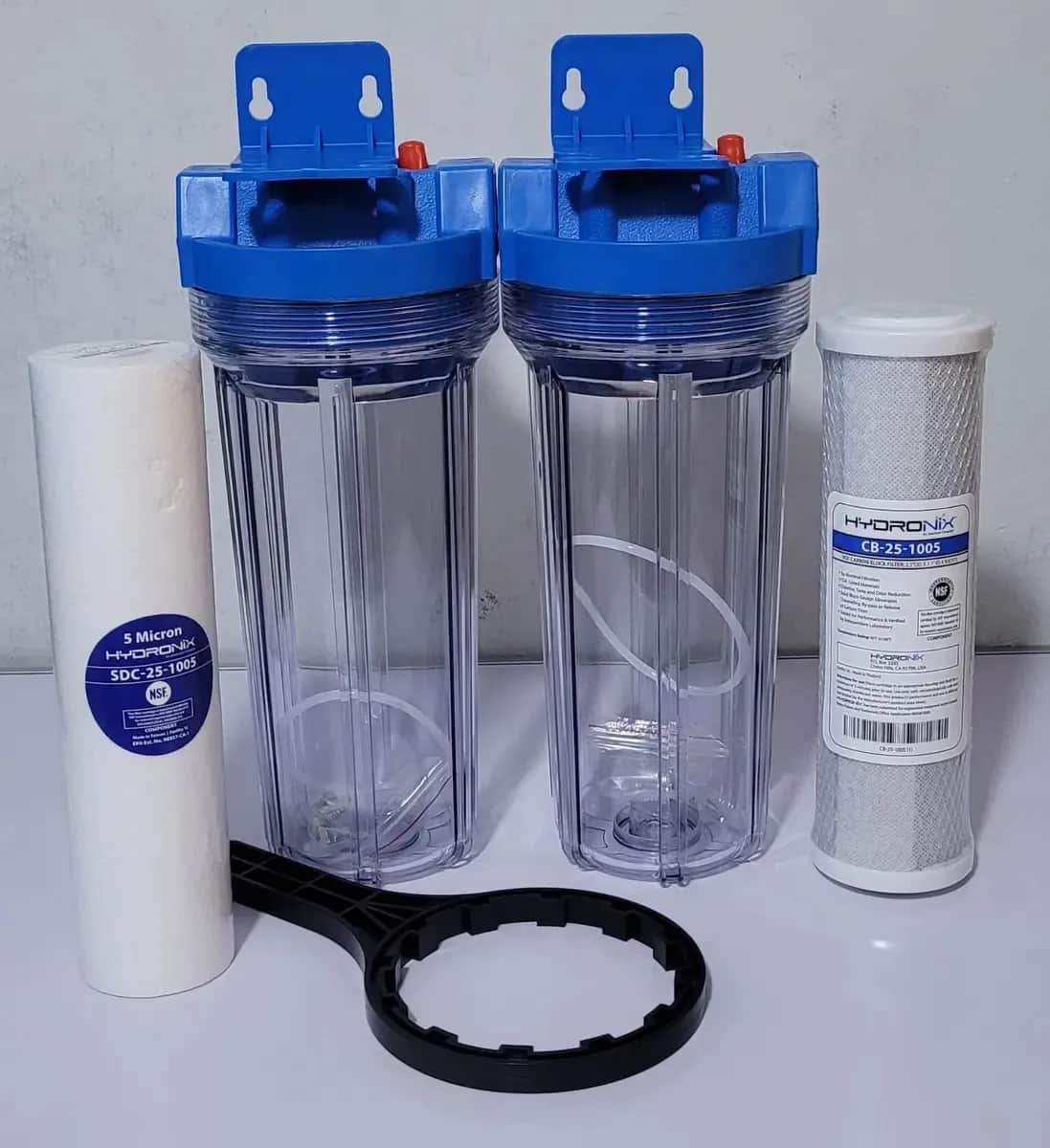Purificador Para Agua Doble Transparente Agua 4