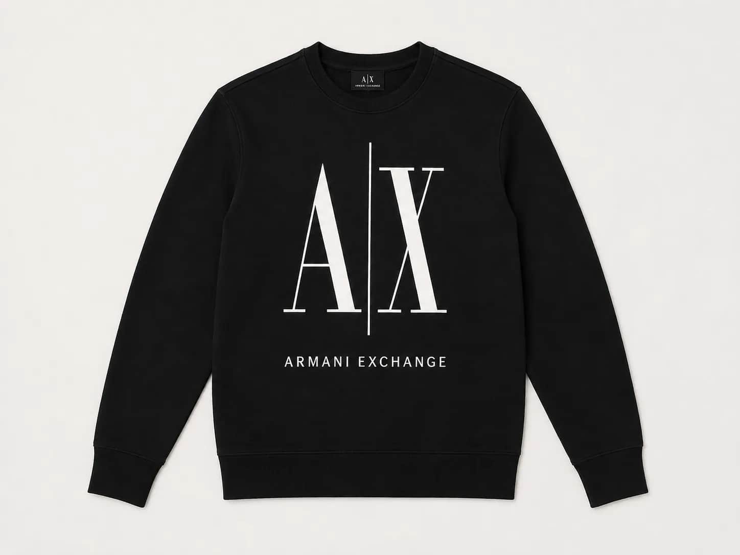 Buzos y hoodies de marca Lacoste, Armani Exchange y Emporio Armani 2