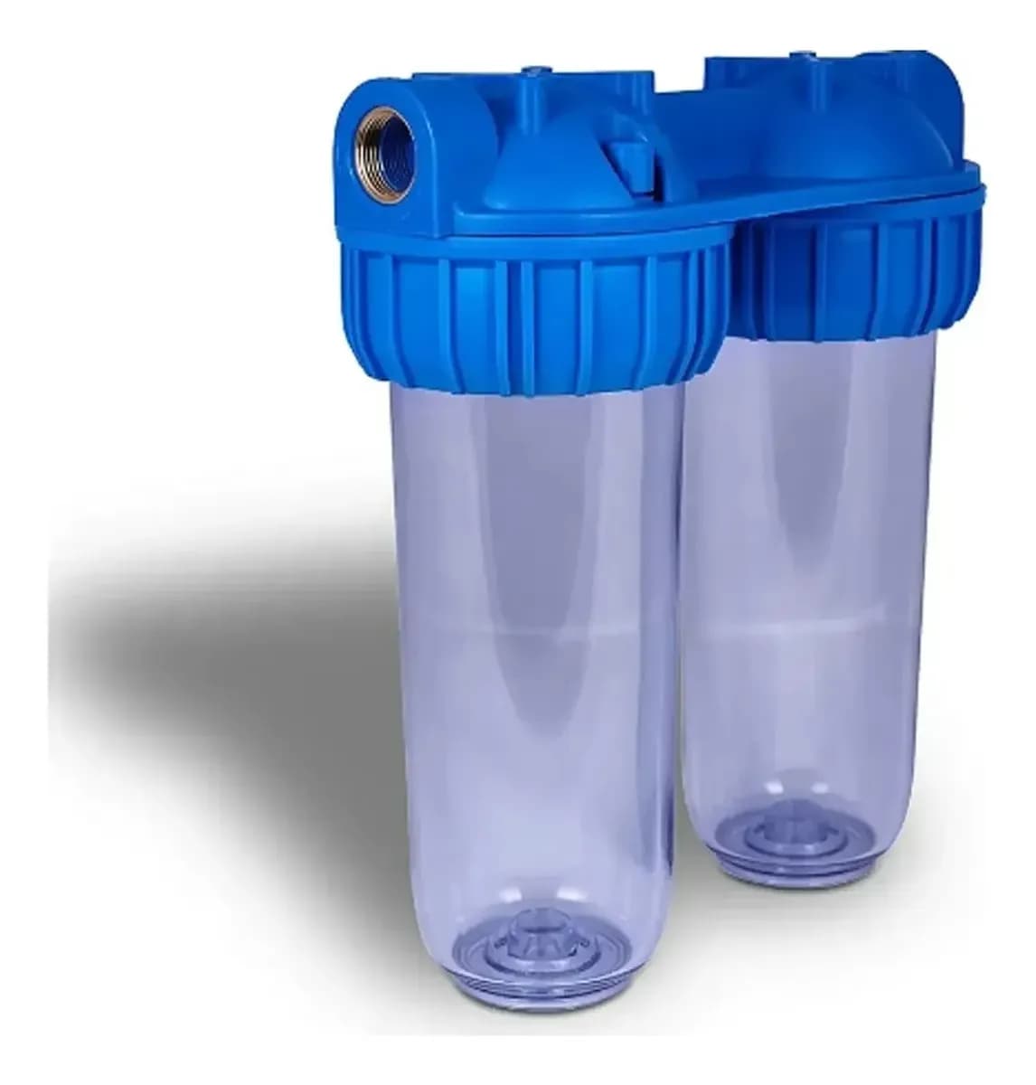 Vaso Porta Filtro De Agua 3/4 X 3/4 Doble + Pp + Gac + Cto 8