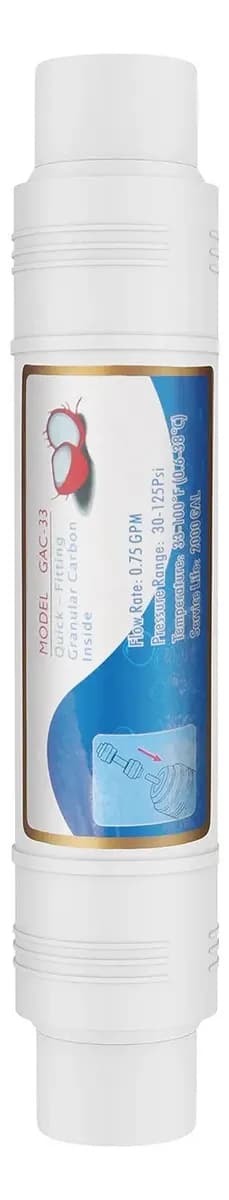 Filtro Agua Bajo Mesada Canilla, Manguera 1/4, Llave De Paso 7