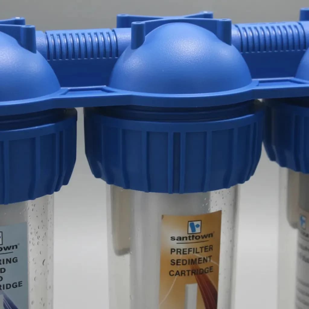Filtro Purificador de Agua Santown para Pozos 4 Etapas Azul 4