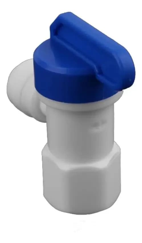 Llave Deposito Ósmosis Rosca 1/4 Hembra 1/4 Tubo 5