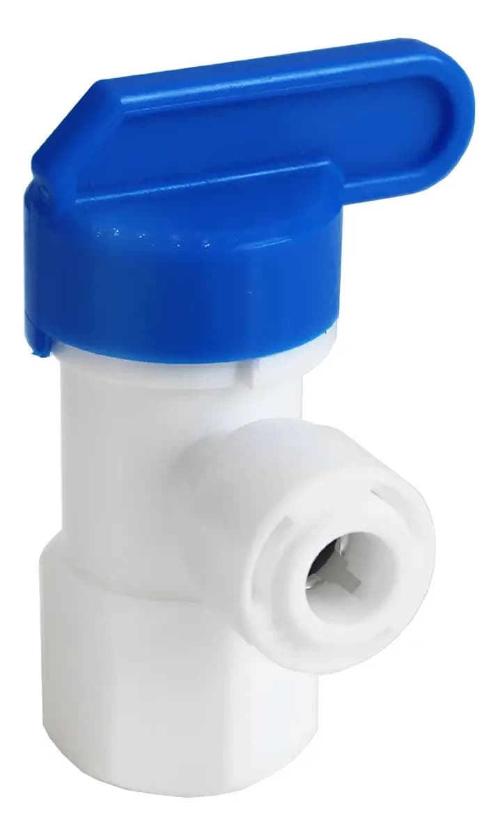 Llave Deposito Ósmosis Rosca 1/4 Hembra 1/4 Tubo 1
