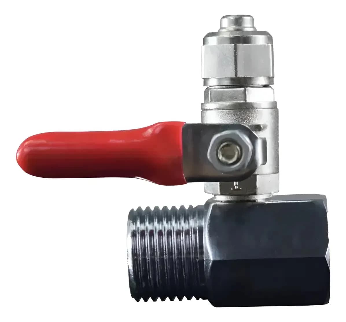 Llave De Paso Metálica 1/2x1/2x3/8 Filtro De Agua Purif 2