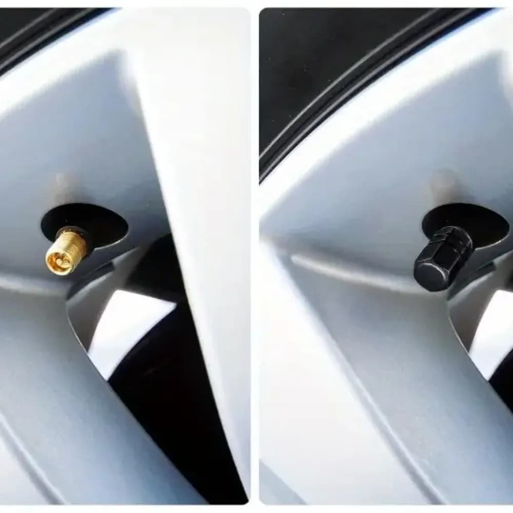 Tapones De Válvula Para Ruedas Aluminio x4 Unidades 3