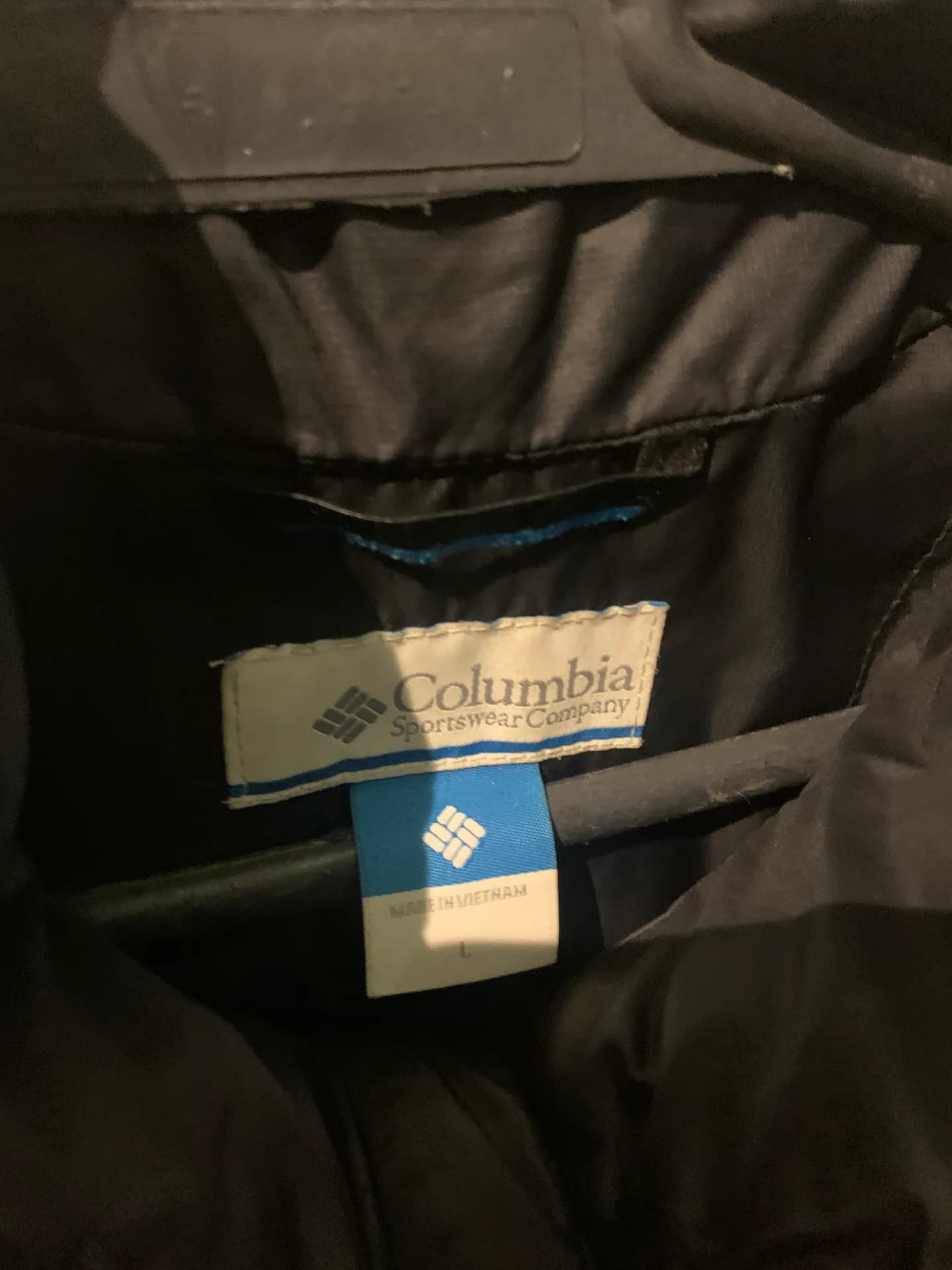 Camperón Columbia de Dama Negro Talle L 3