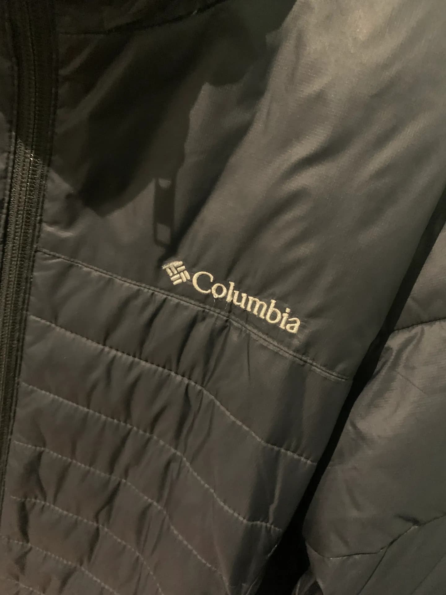 Camperón Columbia de Dama Negro Talle L 2
