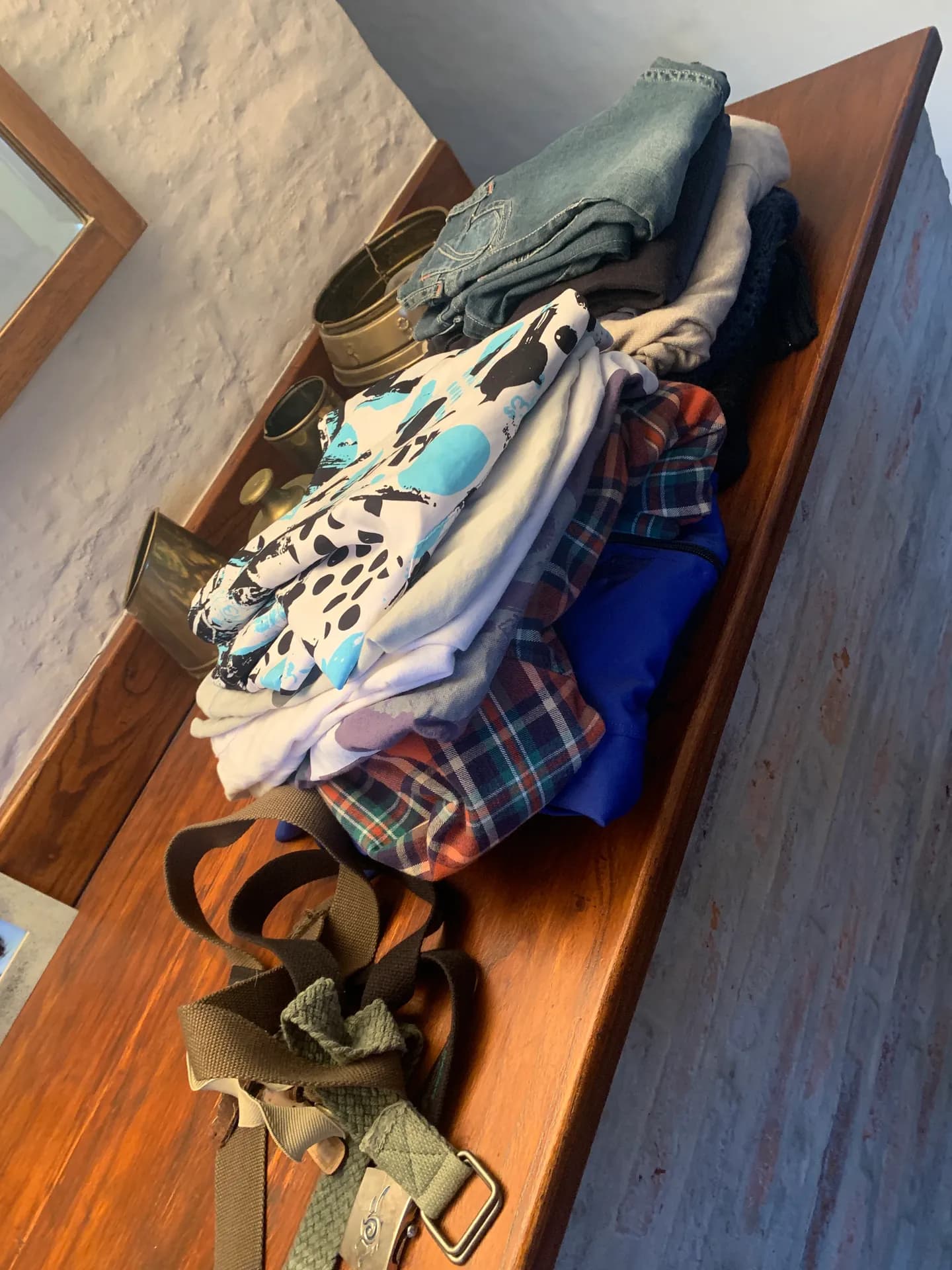 Lote de ropa variada para niños y niñas, talles 12 a S 1
