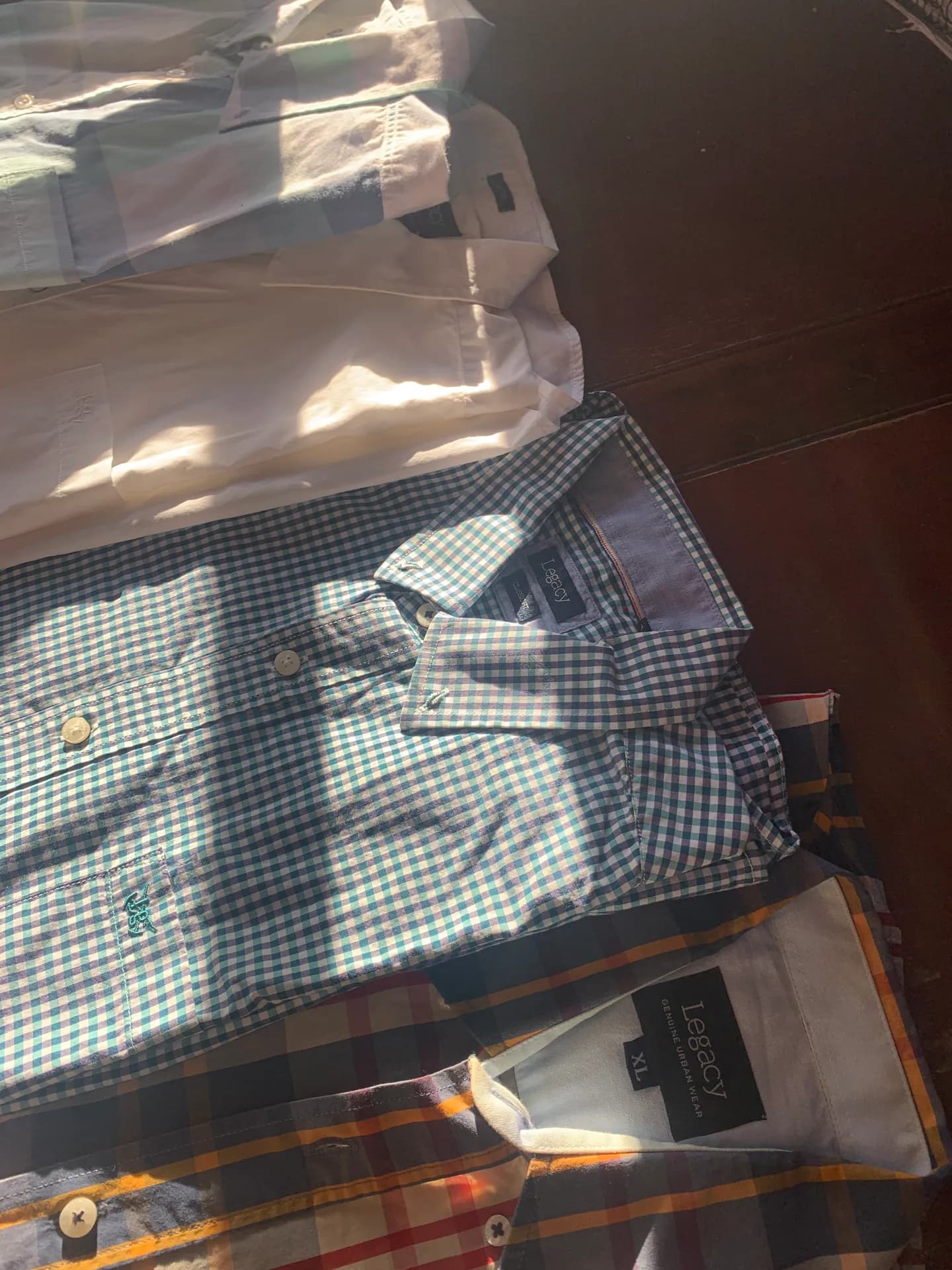Camisas Legacy, Santa Barbara, Manhattan Talle XL 5