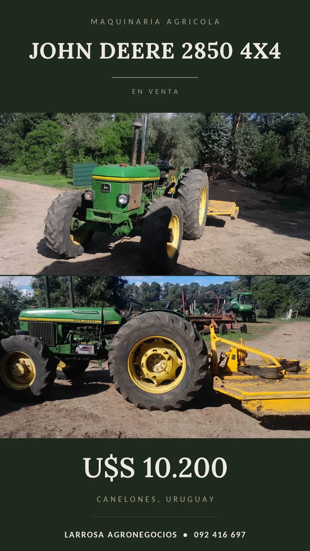 Maquinaria Agrícola John Deere: Tractores, Sembradoras, Pulverizadoras 4