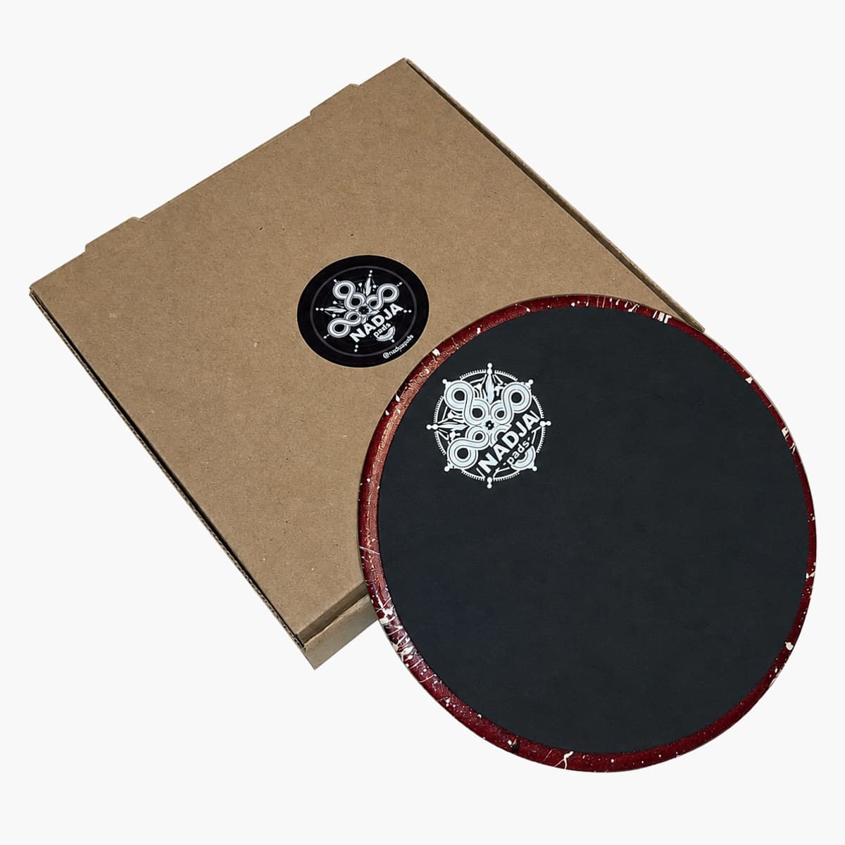 Pad de práctica Nadja Pads para bateristas y percusionistas 10'' 2