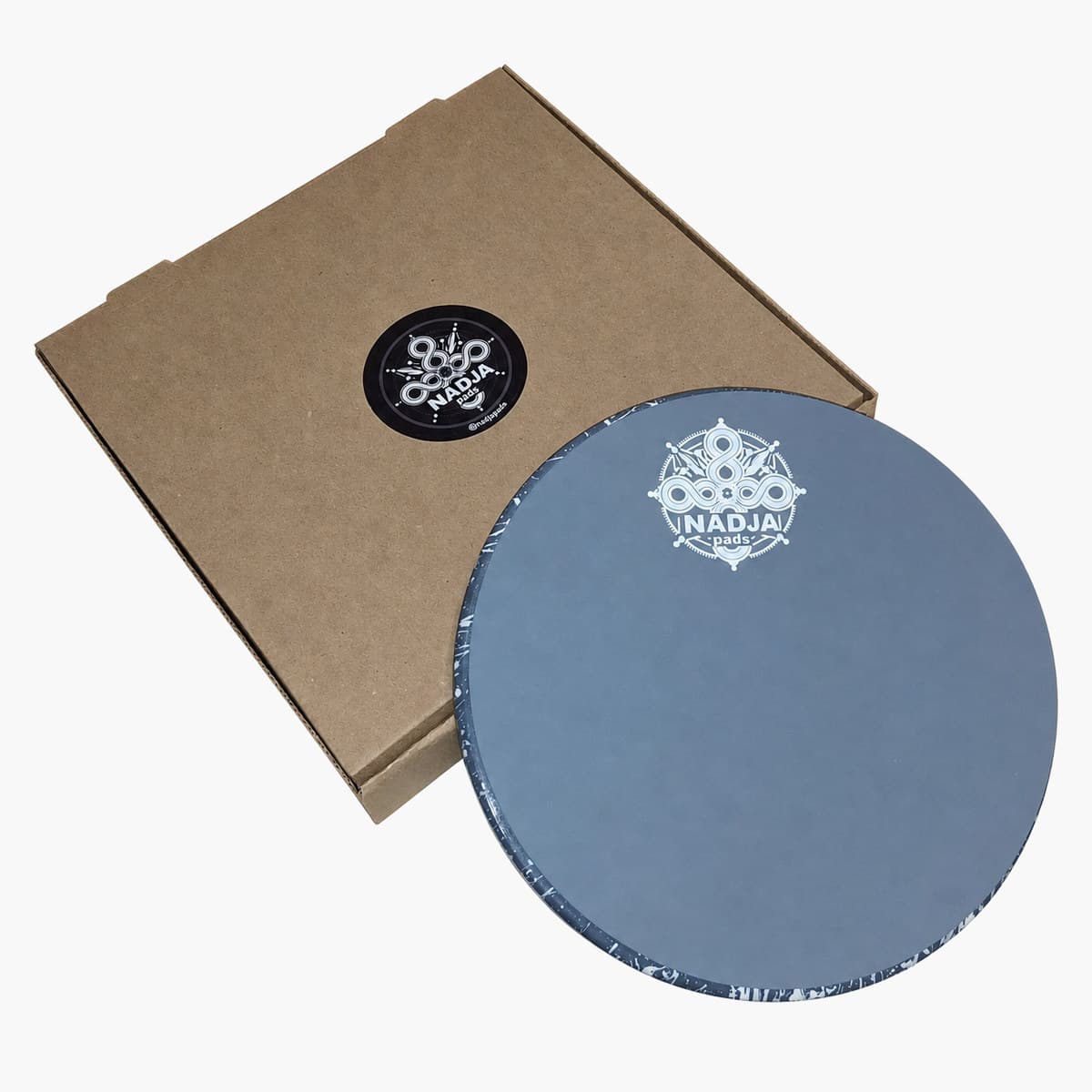 Pad de práctica Nadja Pads para bateristas y percusionistas 10'' 1
