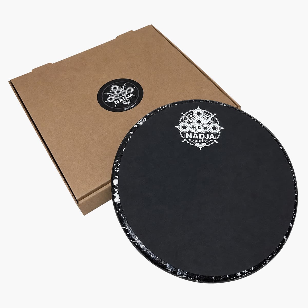 Pad de práctica Nadja Pads para bateristas y percusionistas 10'' 4
