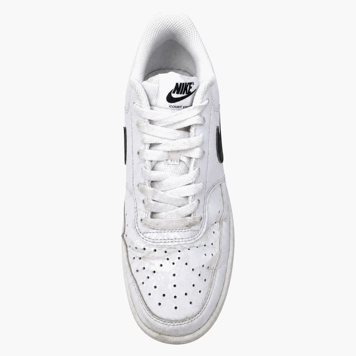 Zapatillas Nike blancas con logo negro 2