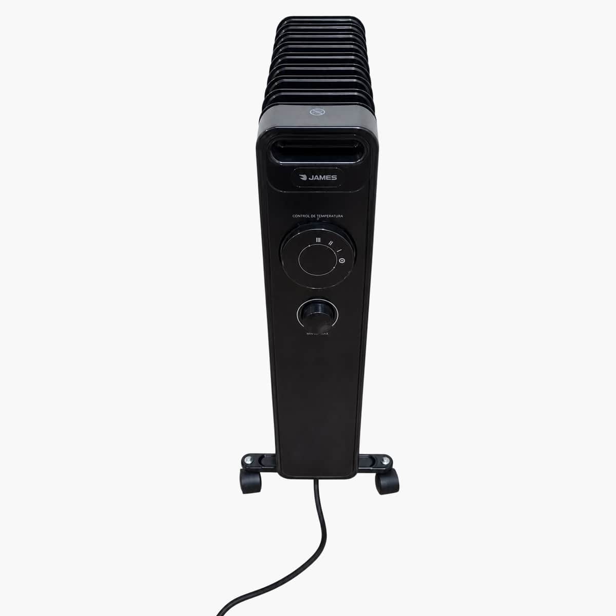 Calefactor eléctrico James con control de temperatura 1