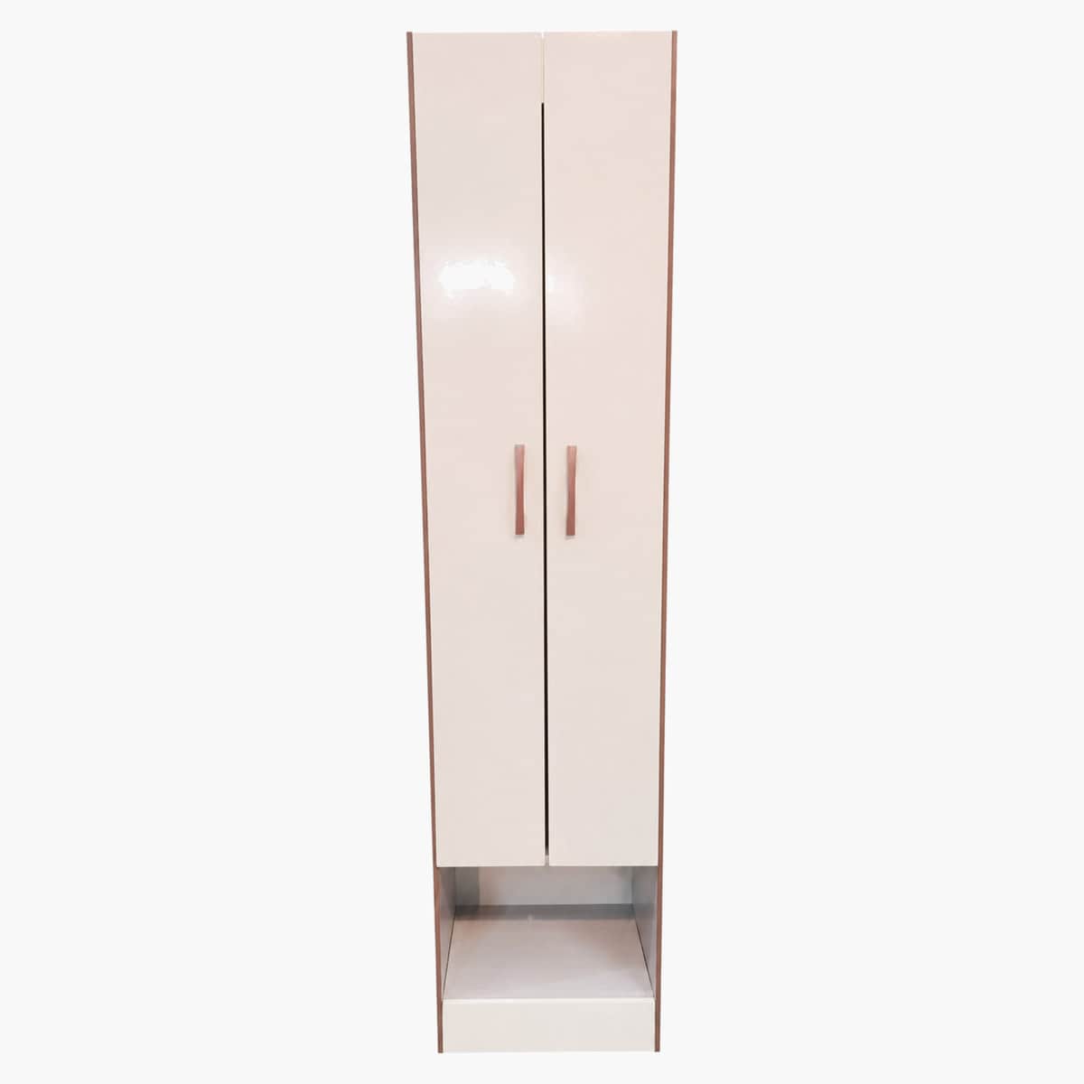 Armario de dos puertas con estante inferior 1