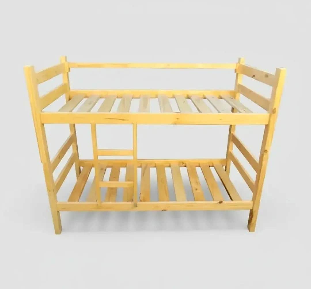 Cama cucheta de madera de pino 4