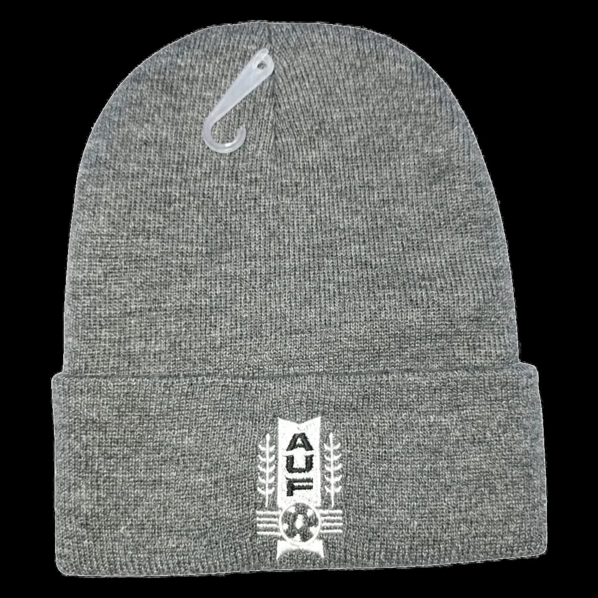 Gorros de lana con escudos de equipos de fútbol 5